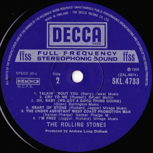 The Rolling Stones - Out Of Our Heads (LP, Album, RP) (VG+ / VG+) - Image 4