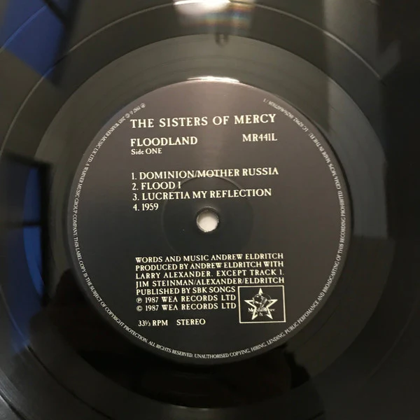 The Sisters Of Mercy - Floodland (LP, Album, RE) (M / M) - Image 3
