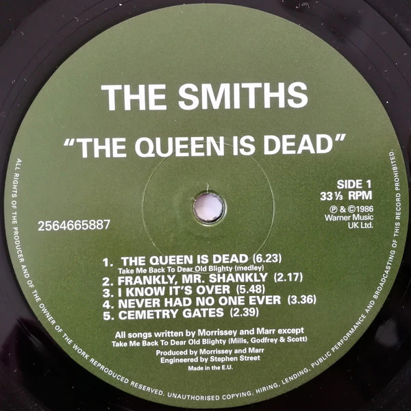 The Smiths - The Queen Is Dead (LP, Album, RE, Gat) (M / M) - Image 4