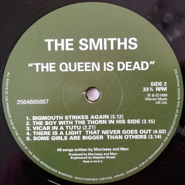 The Smiths - The Queen Is Dead (LP, Album, RE, Gat) (M / M) - Image 5