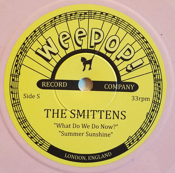 The Smittens & The Just Joans - The Smittens & The Just Joans (7", Ltd, Pin) (NM or M- / NM or M-) - Image 3