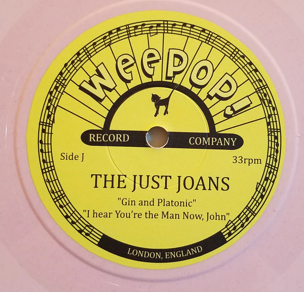 The Smittens & The Just Joans - The Smittens & The Just Joans (7", Ltd, Pin) (NM or M- / NM or M-) - Image 4