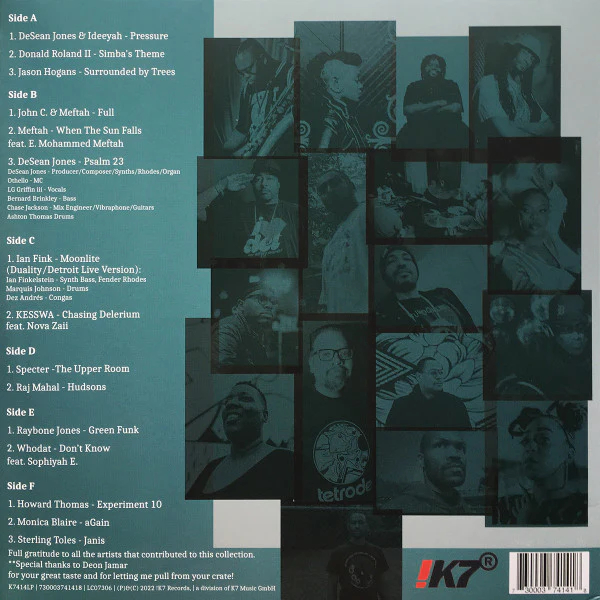 Theo Parrish - DJ-Kicks Detroit Forward (3xLP) (VG+ / VG+) - Image 2
