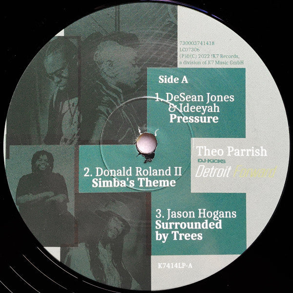 Theo Parrish - DJ-Kicks Detroit Forward (3xLP) (VG+ / VG+) - Image 3