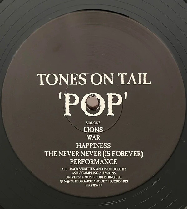 Tones On Tail - Pop (LP, Album, Ltd, RE) (M / M) - Image 3