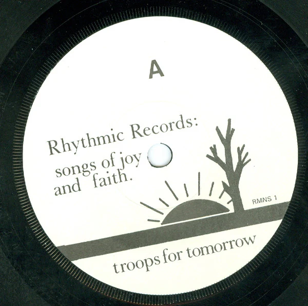 Troops For Tomorrow - Songs Of Joy & Faith (7") (VG+ / VG+) - Image 3