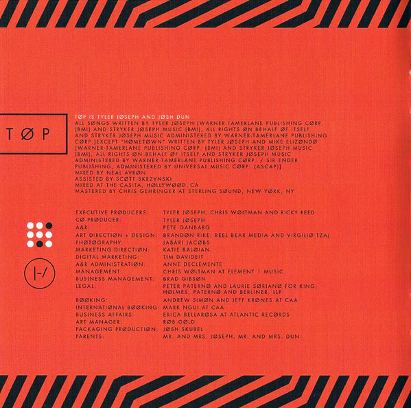 Twenty One Pilots - Blurryface (CD, Album, RE) (M / M) - Image 5