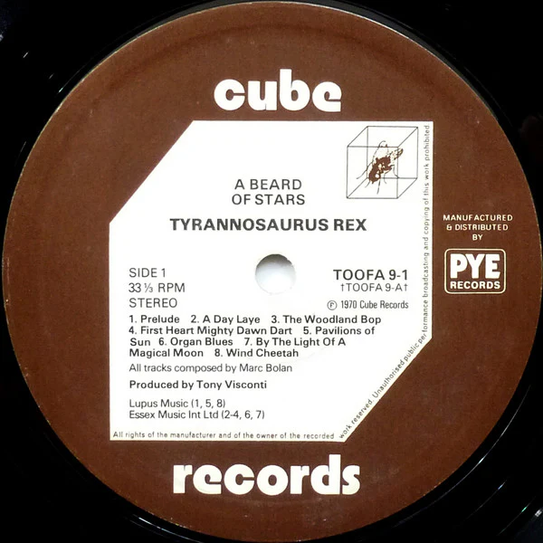 Tyrannosaurus Rex - A Beard Of Stars / Unicorn (LP, Album, RE + LP, Album, RE + Comp, RE) (VG+ / VG+) - Image 5