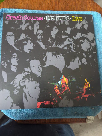 U.K. Subs* - Crash Course - Live (LP, Album, RE) (M / M)