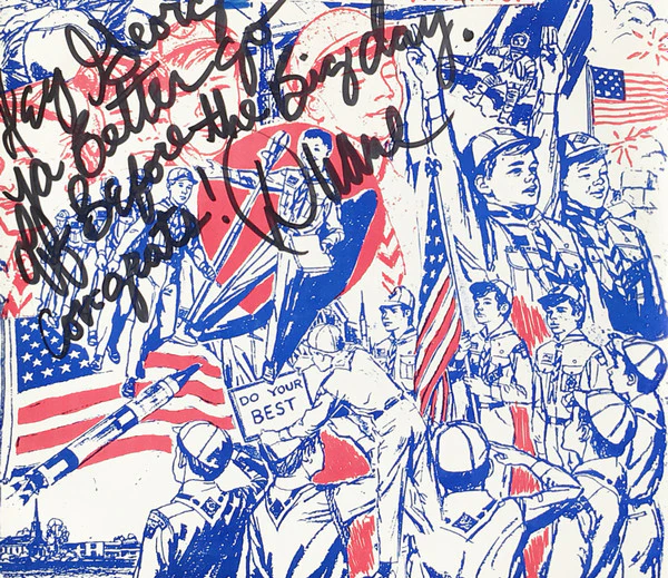 U.S. Bombs - Scouts Of America (7", Red + 7", Blu + Num) (VG+ / VG+) - Image 2