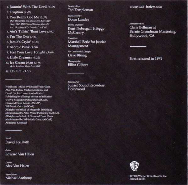 Van Halen - Van Halen (CD, Album, RE, RM) (M / M) - Image 3