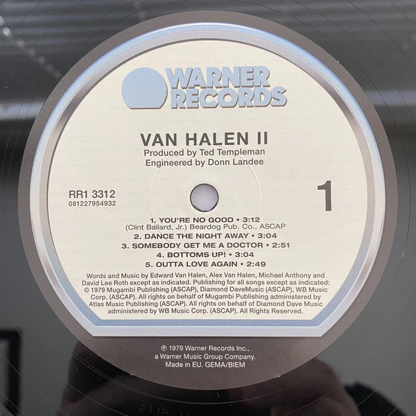 Van Halen - Van Halen II (LP, Album, RE, RM, 180) (M / M) - Image 4