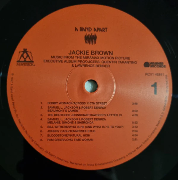 Various - Jackie Brown (Music From The Miramax Motion Picture) (LP, Comp, RE, 180) (M / M) - Image 3