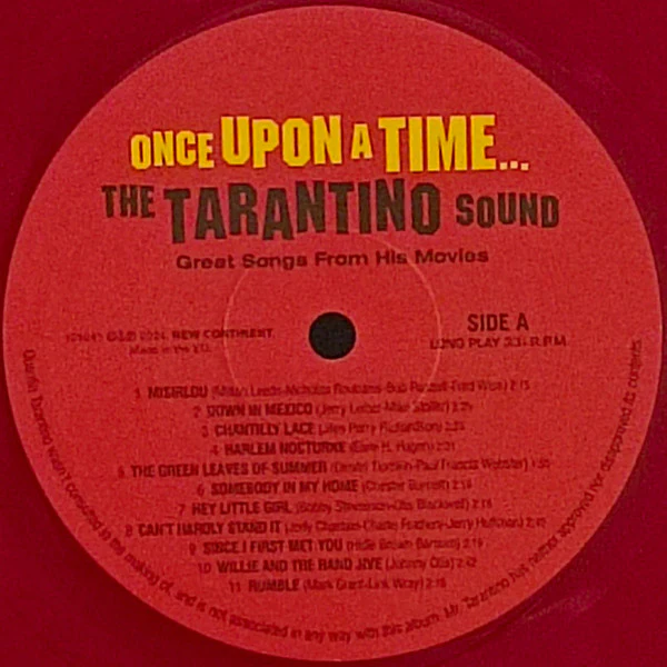 Various - Once Upon A Time... The Tarantino Sound (LP, Comp, Red) (M / M) - Image 5