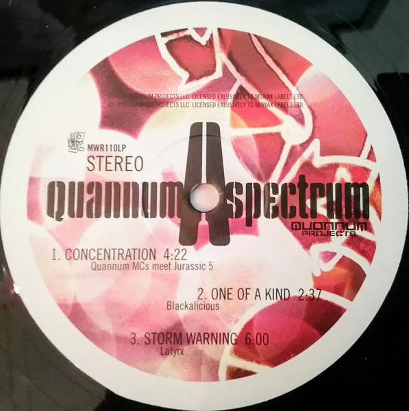 Various - Quannum Spectrum (2xLP, Comp) (VG+ / VG+) - Image 3