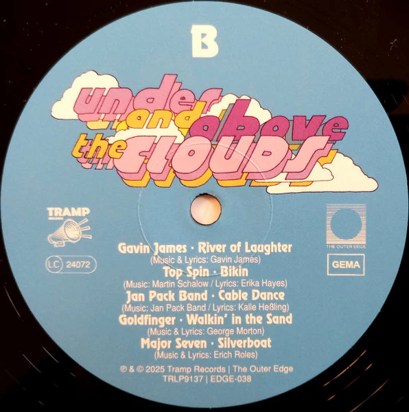 Various - Under And Above The Clouds (Yacht Rock Grooves From Germany & Austria 1979-1991) (LP, Comp, Bioplastic) (M / M) - Image 5