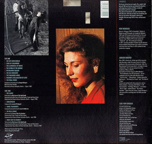 Various - Wings Of Desire (LP, Comp) (VG+ / VG+) - Image 2