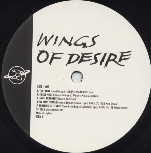 Various - Wings Of Desire (LP, Comp) (VG+ / VG+) - Image 3