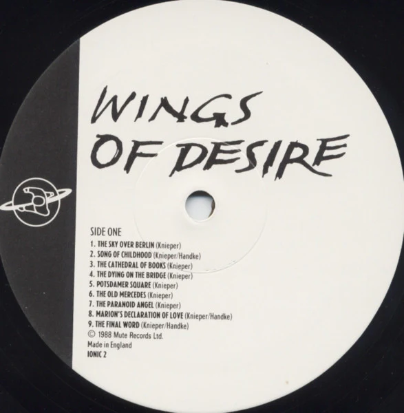 Various - Wings Of Desire (LP, Comp) (VG+ / VG+) - Image 4