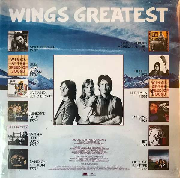 Wings (2) - Wings Greatest (LP, Comp, RE, 180) (M / M) - Image 2
