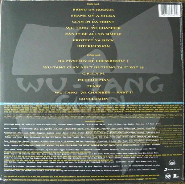 Wu-Tang Clan - Enter The Wu-Tang (36 Chambers) (LP, Album, RE, 180) (M / M) - Image 2